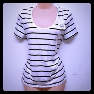 A new day striped shirt